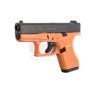 GLOCK G42 380ACP 3.25" 6rd HD Orange
