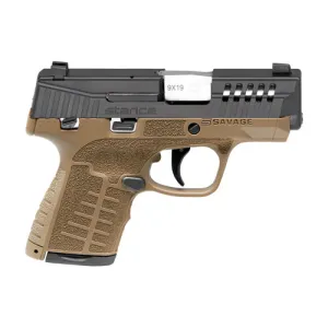 SAVAGE ARMS Stance MC9 3.2" TruGlo Night Sights 8+1 FDE Manual Safety