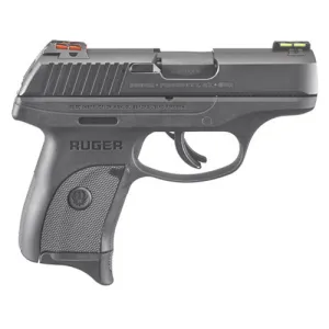 RUGER LC9S 9mm 3.1" 7rd Pistol w/ HiViz Sights - Black