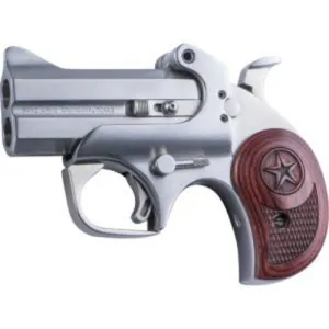 BOND ARMS Texas Defender 9mm 3" Stainless 2rd Rosewood