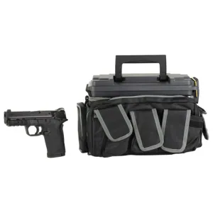 SMITH & WESSON M&P380 Shield EZ M2.0 380ACP 3.675" 8rd Pistol w/ Range Bag | Black