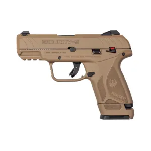 RUGER SECURITY-9 Compact 9mm 4" 15rd Pistol | FDE