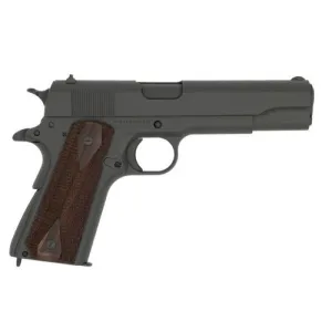 TISAS (SDS Imports) 1911A1 US ARMY 9mm 5" 9rd Pistol - Black w/ Walnut Grips