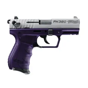 WALTHER ARMS PK380 380ACP 3.66" 8rd Purple/Nickel Slide
