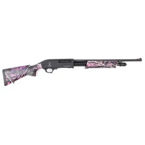 KEYSTONE Compact 410 Gauge 18.5" 5rd Pump Shotgun - Muddy Girl