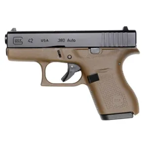 GLOCK G42 Flat Dark Earth 380 ACP