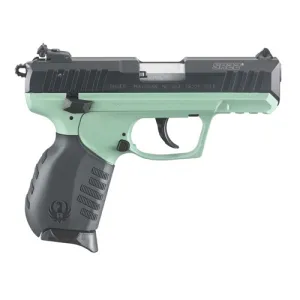 RUGER SR22 22 LR 3.5" 10rd Pistol - Turquoise / Black