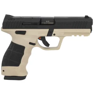 SAR USA SAR9 9mm 4.4" 17rd Pistol - Safari / Black