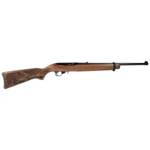 RUGER 10/22 22LR 18.5" 10rd Semi-Auto Rifle | Custom Engraved Whitetail Series