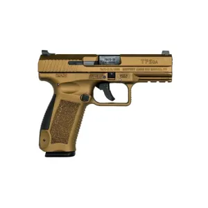 CANIK TP9DA 9mm 4" 18rd Pistol - Burnt Bronze