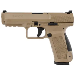 CANIK TP9SF 9mm 4.5" 18rd Pistol w/ Warren Sights - FDE