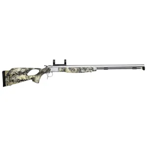 CVA Optima V2 Long Range 50 Cal 28" Muzzleloader w/ Thumbhole Stock - Stainless / Realtree Excape