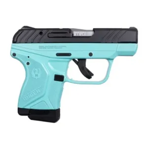 RUGER LCP II 22LR 2.5" 10rd Semi-Auto Pistol- Black / Turquoise