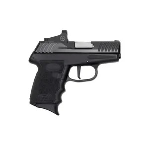 SCCY INDUSTRIES DVG1 RD 9mm 3.10" 10rd Pistol w/ Red Dot & Manual Safety - Black