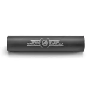 RUGER Silent-SR 22LR (Multi Caliber) 5.37" Direct Thread Silencer / Suppressor - Black