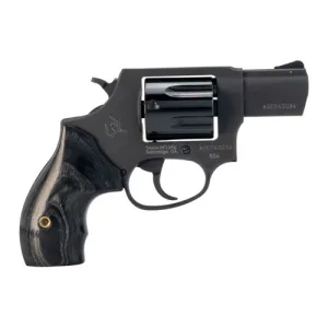 TAURUS Gentleman's Carry 327 Federal Magnum 2" 6rd - Black w/ GLOSS WOOD GRIPS