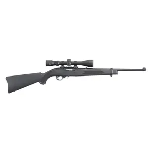 RUGER 10/22 22LR 18.5" 10rd Semi-Auto Rifle w/ Viridian EON 3-9x40 Scope | Black