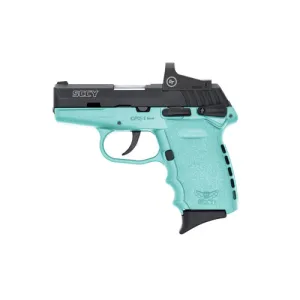 SCCY INDUSTRIES CPX1-CB w/RedDot DAO 9mm 3.1" 10rd Blk/Blu w/Safe
