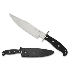 SPYDERCO Respect G-10 Black CPM154 Plain Edge