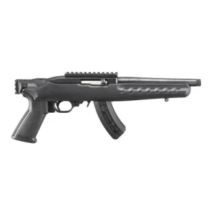RUGER Charger 22LR 8" 15+1 Pistol w/ Picatinny Rail & Threaded Barrel - Black
