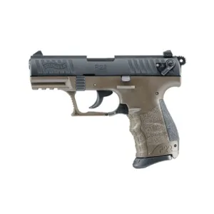 WALTHER ARMS P22 22LR 3.42" Threaded Barrel Flat Dark Earth