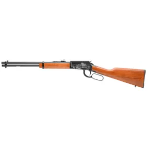 ROSSI Rio Bravo 22LR 18" 15rd Lever Rifle | Rattle Snake Engraving