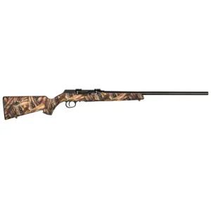 SAVAGE ARMS A22 22LR 22" 10rd Bolt Rifle w/ Heavy Barrel - Black / American Flag Synthetic Stock
