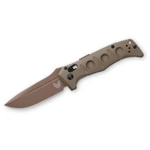 BENCHMADE Sibert Mini Adamas AUTO Folding Knife 3.25" Drop Point Blade | ODG G10 Handles
