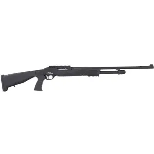 IVER JOHNSON PAS20 Deer 20 Gauge 3" 24" 3rd Pump Shotgun | Black Synthetic w/ Pistol Grip