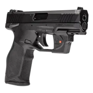 TAURUS TX22 22 LR 4.1" 16rd Pistol w/ Threaded Barrel & Viridian Laser - Black