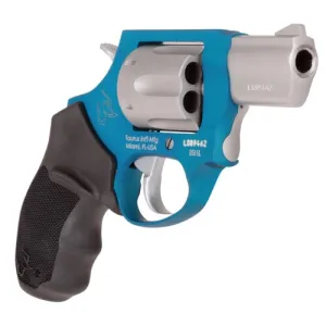 TAURUS 856 Ultra Lite 38 Spl 2" SS/Azure Blue 6rd