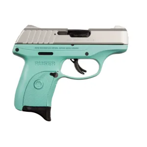RUGER EC9S Turquoise 9mm 3.12" Stainless 7rd