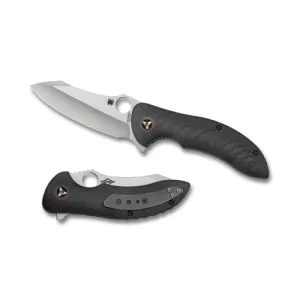 SPYDERCO Magnitude Carbon Fiber Plain Edge