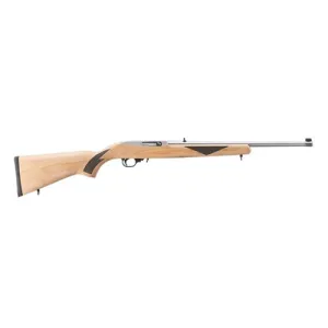 RUGER 10/22 22 LR 18.5" 10rd - Natural Hardwood & Stainless