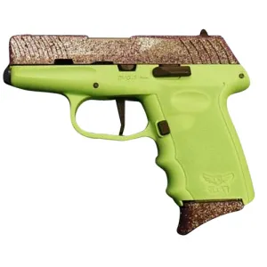SCCY INDUSTRIES DVG-1 SubComp 9mm 3.1" 10rd Joker Glitter/LimeGrn