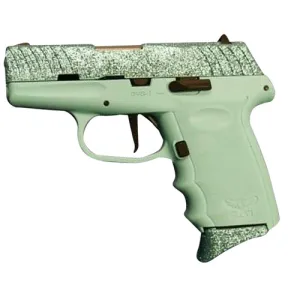 SCCY INDUSTRIES DVG-1 SubComp 9mm 3.1" 10rd Sea-Mist Glitter/Blue