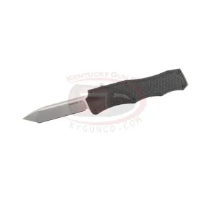 HOGUE OTF Auto 3.5" Tanto Stonewash 6061-T6 Black