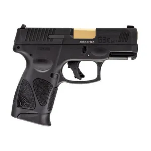 TAURUS G3C 9mm 3.2" 12+1 Pistol - Gold PVD Barrel / Black