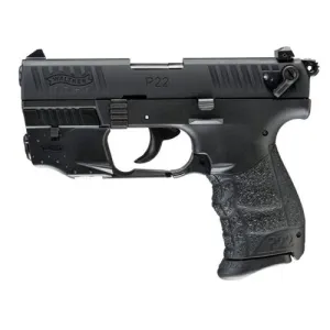 WALTHER ARMS P22QD 22 LR 3.42" 10rd Blued/Black w/Laser Pack