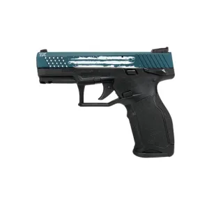 TAURUS TX22 22LR 4.1" 16+1 Pistol - Blue Flag Slide