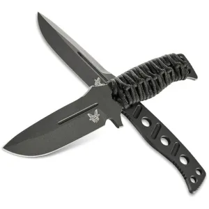 BENCHMADE Adamas Fixed Blade Knife - Black