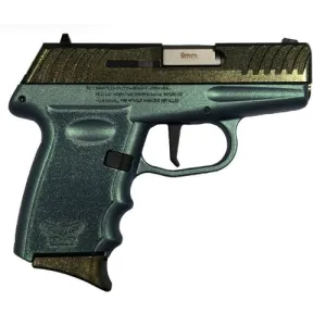 SCCY DVG-1 9mm 3.1" 10rd Pistol | Metallic Gold & Blue