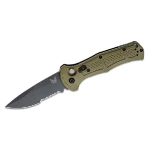 BENCHMADE Claymore Auto 3.6" Folding Knife CPM-D2 - Green