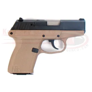 KELTEC P-11 9mm 3.1" 10rd Blued/Tan Grips