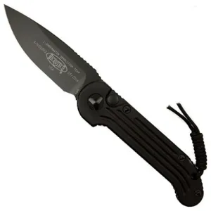 MICROTECH KNIVES 135-1T Tactical LUDT Auto Knife Black Blade