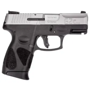 TAURUS G2c 9mm 3.26" 12rd Pistol - Stainless Slide/Black Frame
