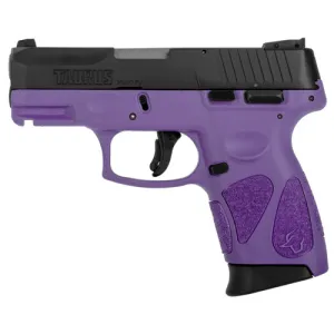 TAURUS G2c 9mm 3.25" 12rd Pistol - Black / Dark Purple