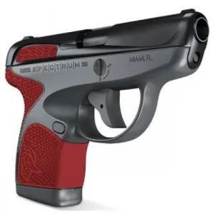 TAURUS Spectrum 380 ACP 2.8" Black/Gray 6/7rd Torch Red