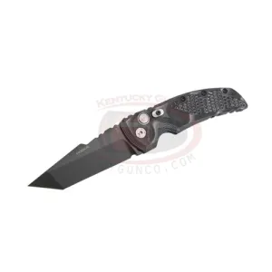 HOGUE EX-A01 3.5" Auto Folder Tanto G-10 G-Mascus Black