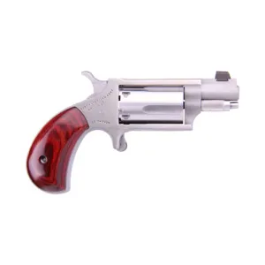 NAA Mini Revolver 1.1" 22WMR - Stainless XS Sight